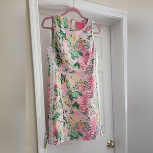 Lilly Pulitzer Mila Stretch Cotton Shift Dress